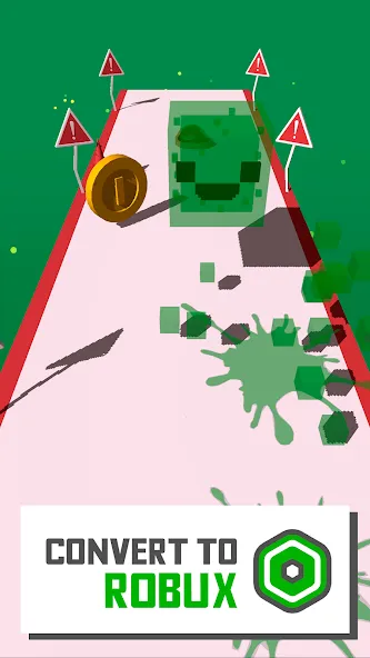 Slime Rush Robux Roblominer [MOD: много монет и усилений] Screenshot 1