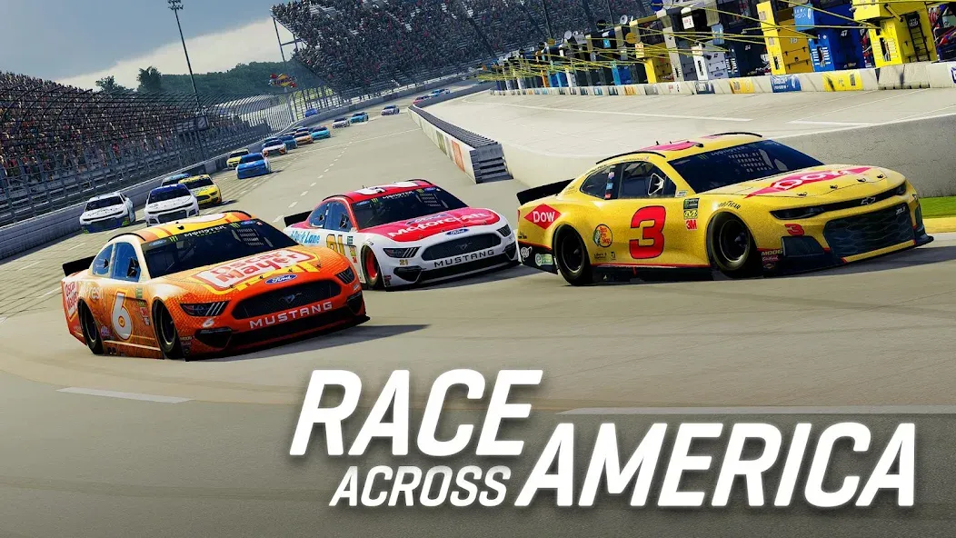 NASCAR Heat Mobile [MOD: безлимитные деньги и все машины открыты] Screenshot 1