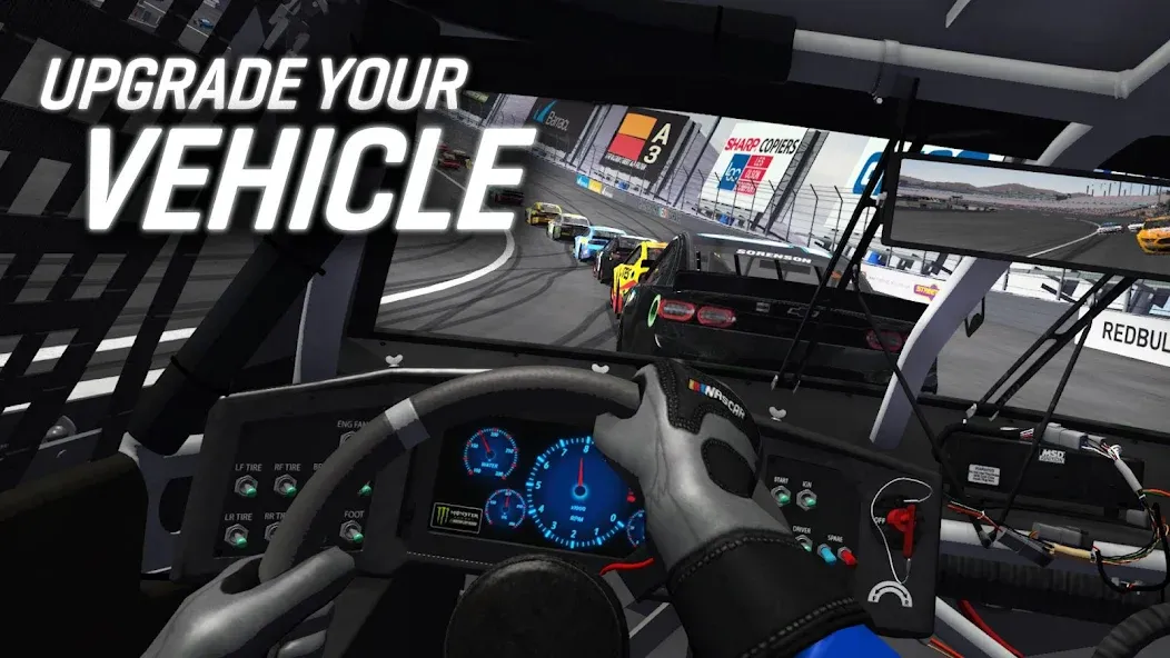 NASCAR Heat Mobile [MOD: безлимитные деньги и все машины открыты] Screenshot 4