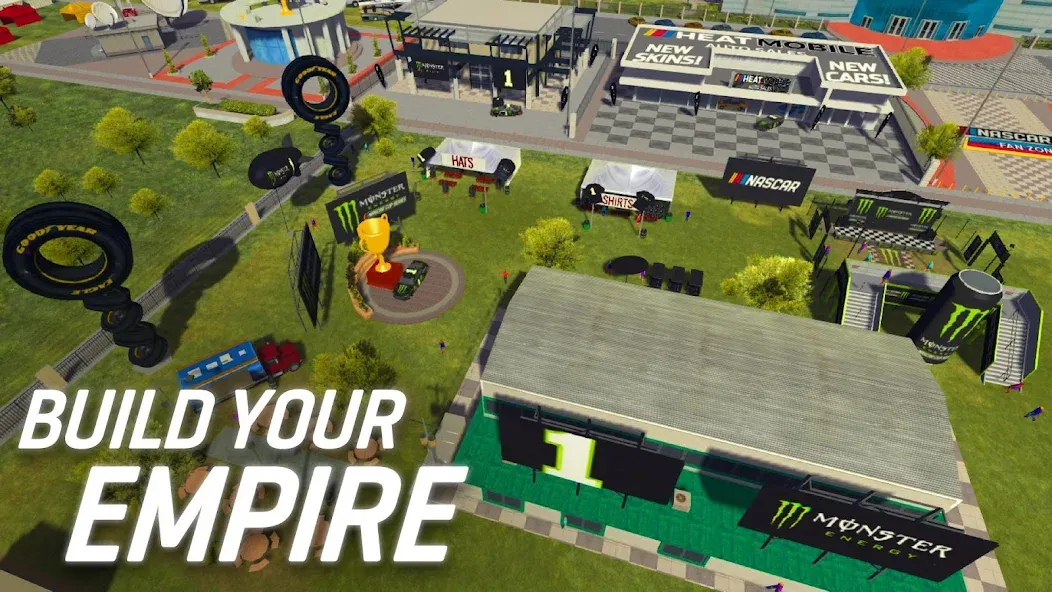 NASCAR Heat Mobile [MOD: безлимитные деньги и все машины открыты] Screenshot 5