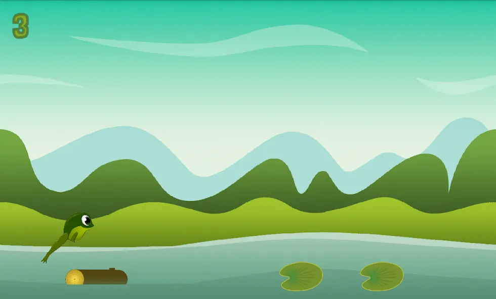 Jumping frog [MOD: бесконечные прыжки и бонусы] Screenshot 3