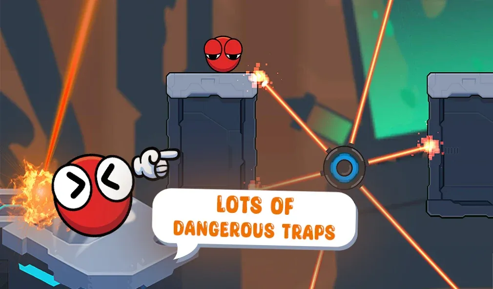 Bounce Ball 6: Roller Ball 6 [MOD: безлимитные жизни и открыты все уровни] Screenshot 4