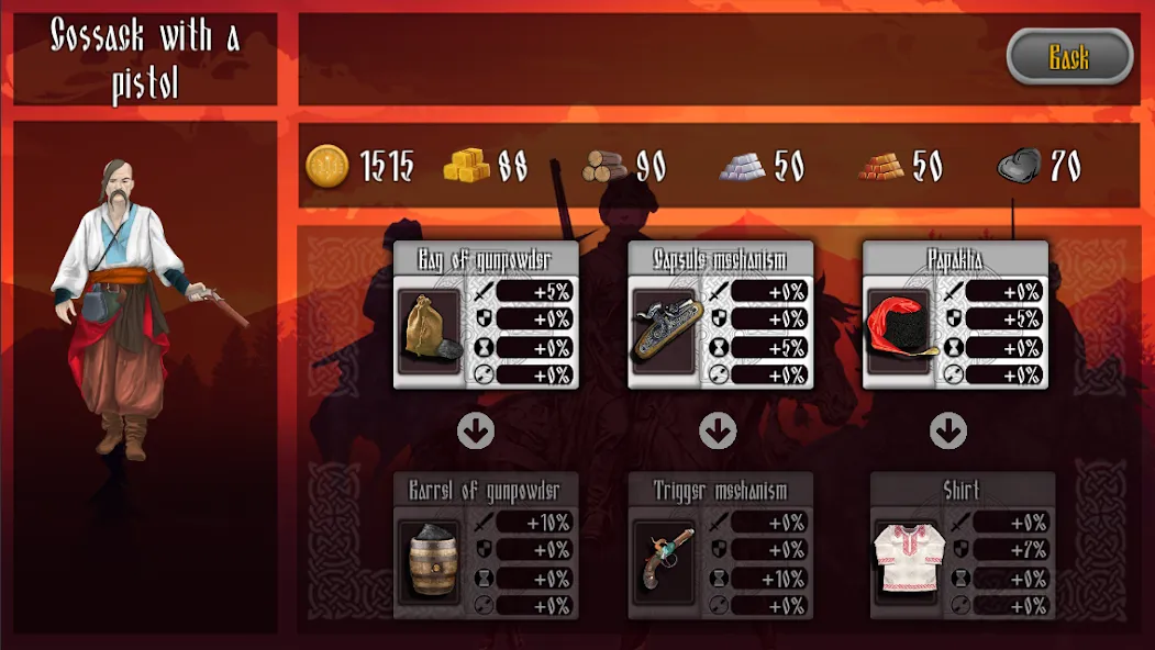 Cossacks [MOD: бесплатные ресурсы и быстрый прогресс] Screenshot 3