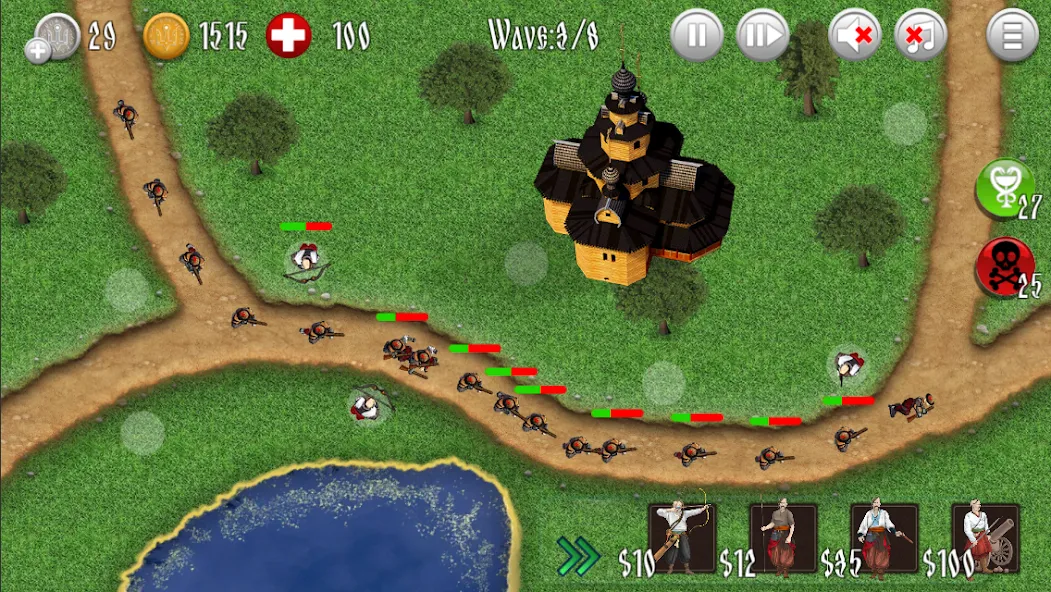 Cossacks [MOD: бесплатные ресурсы и быстрый прогресс] Screenshot 4
