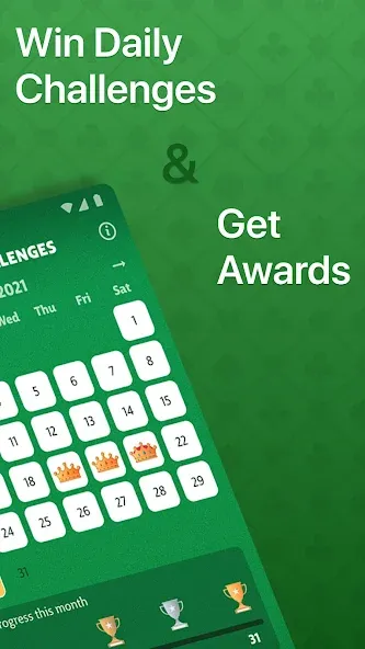 Solitaire - Classic Card Game [MOD: без рекламы и подсказки доступны] Screenshot 3