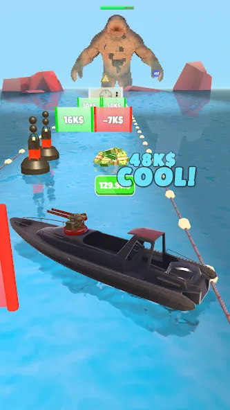 Boat Evolution [MOD: безлимитные деньги и топливо] Screenshot 2