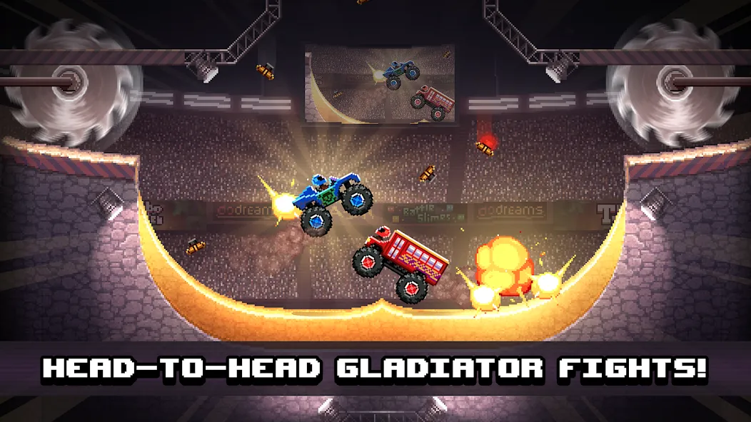 Drive Ahead! - Fun Car Battles [MOD: безлимитные деньги и все машины] Screenshot 1