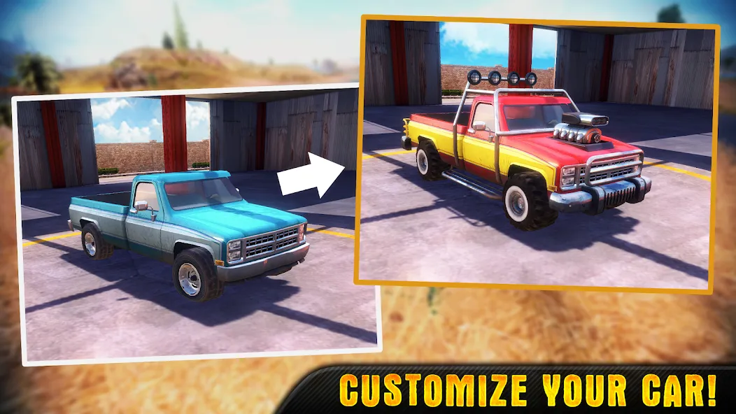 OTR - Offroad Car Driving Game [MOD: безлимитные деньги и топливо] Screenshot 2