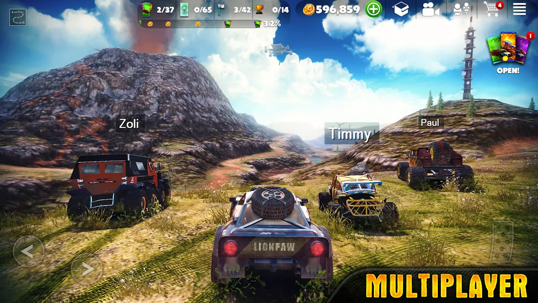 OTR - Offroad Car Driving Game [MOD: безлимитные деньги и топливо] Screenshot 3