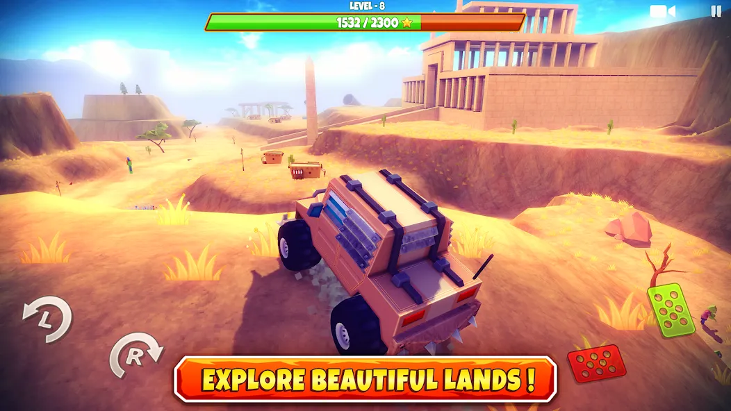 Zombie Offroad Safari [MOD: безлимитные деньги и боеприпасы] Screenshot 1