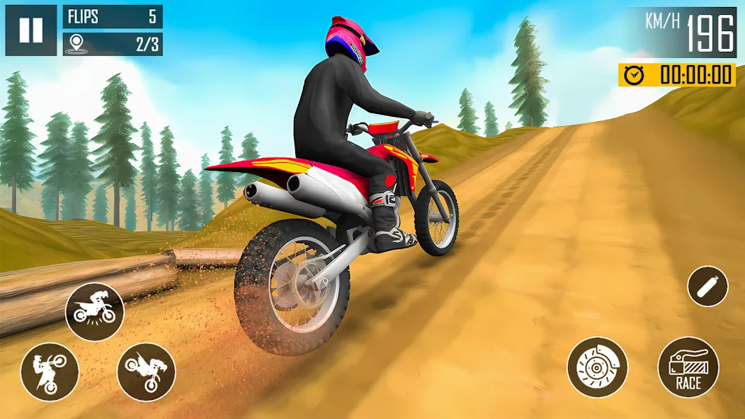 Ultimate Bike Stunt: Bike Game [MOD: безлимитные деньги и топливо] Screenshot 5