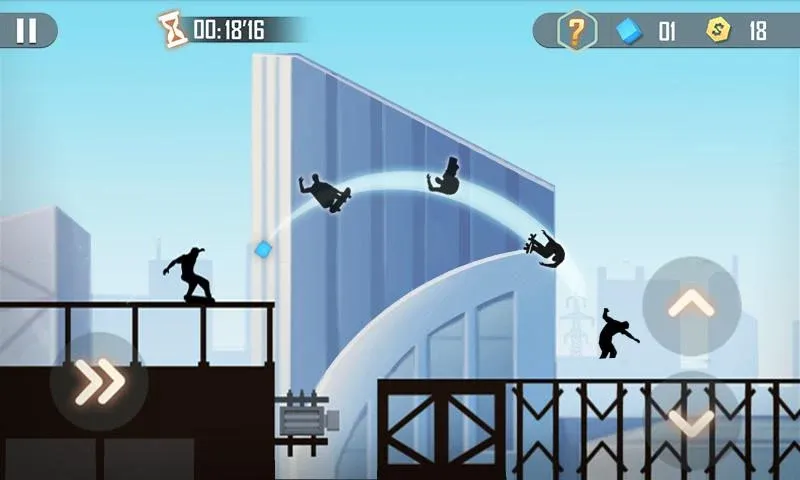 Shadow Skate [MOD: бесконечные трюки и монеты] Screenshot 1