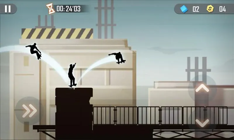 Shadow Skate [MOD: бесконечные трюки и монеты] Screenshot 4