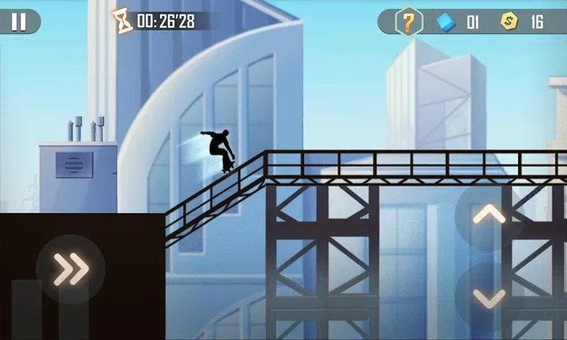 Shadow Skate [MOD: бесконечные трюки и монеты] Screenshot 5