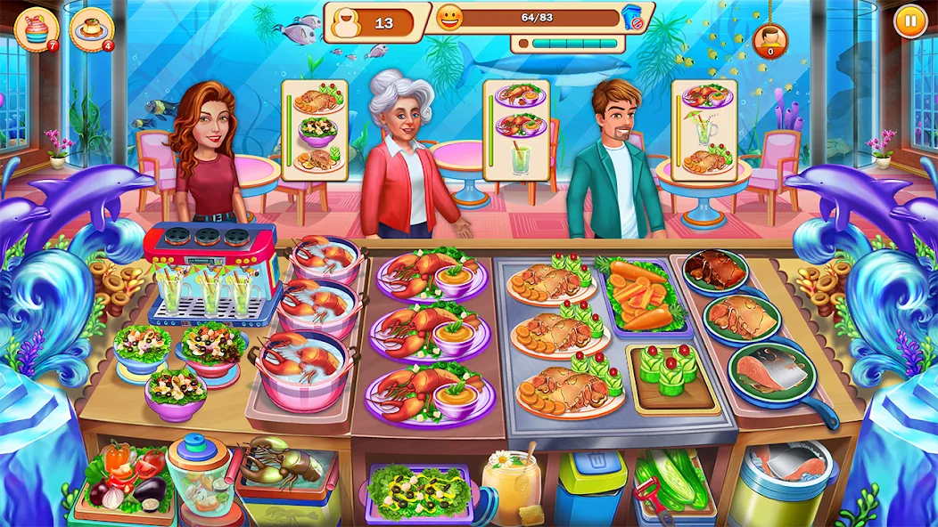 Food Cooking: Chef Restaurant [MOD: безлимитные деньги и все блюда открыты] Screenshot 4