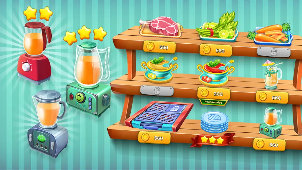 Food Cooking: Chef Restaurant [MOD: безлимитные деньги и все блюда открыты] Screenshot 5