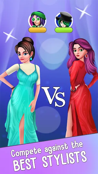 Fashion Stylist Makeup Dressup [MOD: безлимитные деньги и все наряды] Screenshot 1