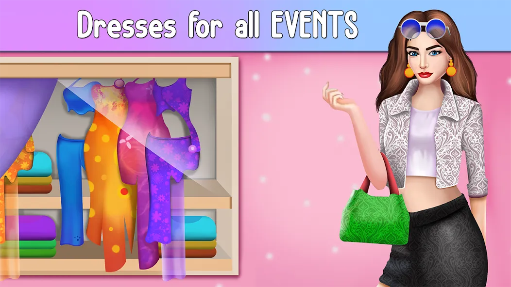 Fashion Stylist Makeup Dressup [MOD: безлимитные деньги и все наряды] Screenshot 5