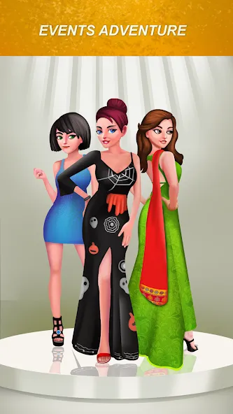 Girls Dress Up: Makeup Games [MOD: безлимитные монеты и все наряды] Screenshot 2