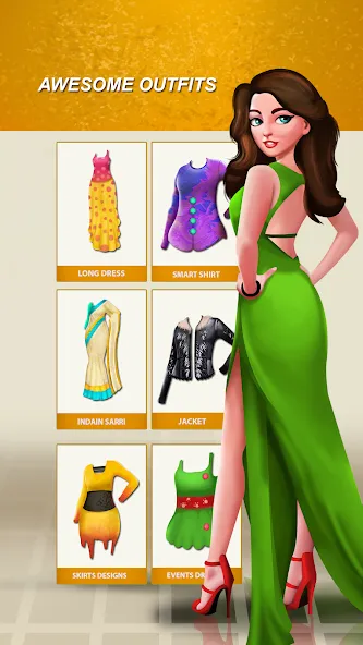 Girls Dress Up: Makeup Games [MOD: безлимитные монеты и все наряды] Screenshot 3