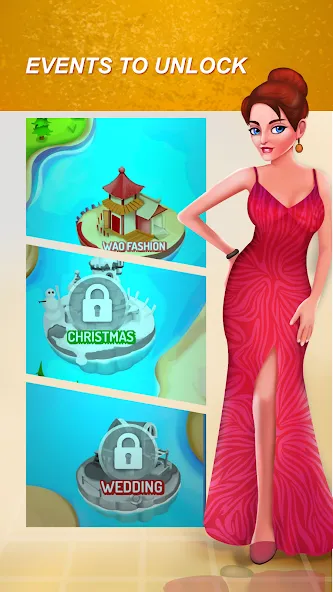 Girls Dress Up: Makeup Games [MOD: безлимитные монеты и все наряды] Screenshot 5