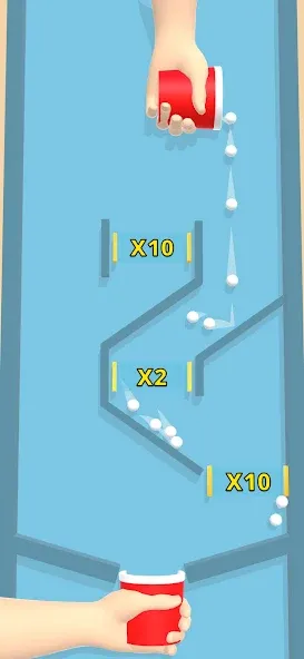 Bounce and collect [MOD: безлимитные мячи и легкий сбор] Screenshot 2