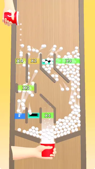 Bounce and collect [MOD: безлимитные мячи и легкий сбор] Screenshot 4