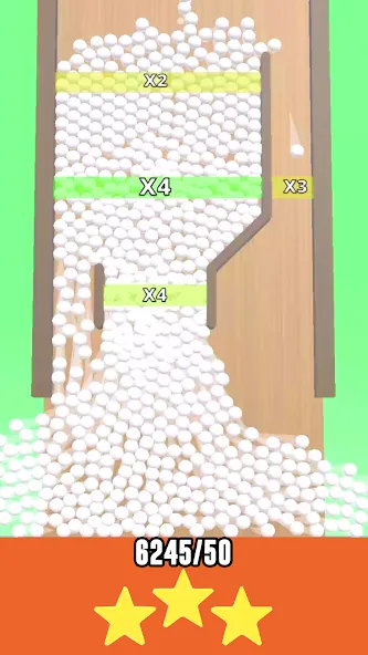 Bounce and collect [MOD: безлимитные мячи и легкий сбор] Screenshot 5