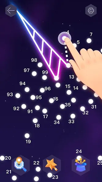Dot it: Connect the Dots [MOD: подсказки и все уровни открыты] Screenshot 2