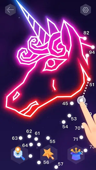 Dot it: Connect the Dots [MOD: подсказки и все уровни открыты] Screenshot 3