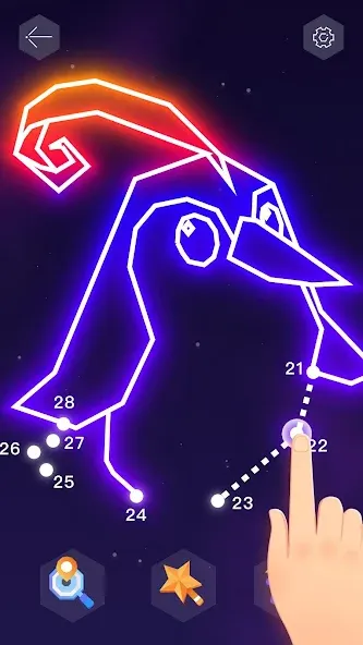 Dot it: Connect the Dots [MOD: подсказки и все уровни открыты] Screenshot 5