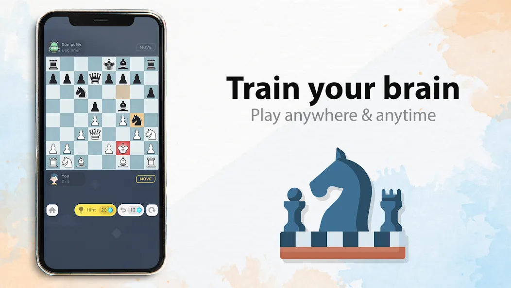 Chess: Classic Board Game [MOD: шахматы без рекламы и ограничений] Screenshot 2