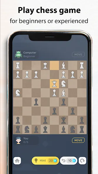 Chess: Classic Board Game [MOD: шахматы без рекламы и ограничений] Screenshot 4