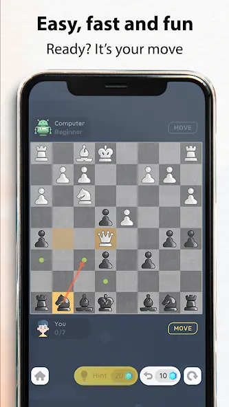 Chess: Classic Board Game [MOD: шахматы без рекламы и ограничений] Screenshot 5