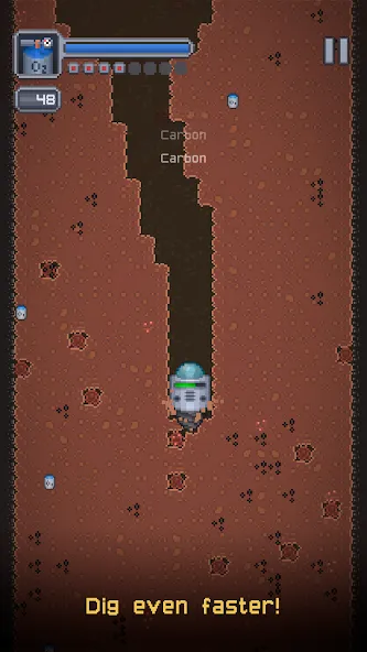 Dig Odyssey: Cosmic Miner [MOD: безлимитные ресурсы и ускоренная добыча] Screenshot 4