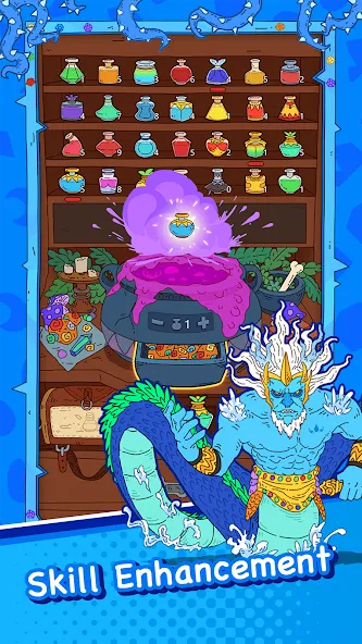 Dicey Elementalist [MOD: безлимитные ресурсы и усиленные способности] Screenshot 4