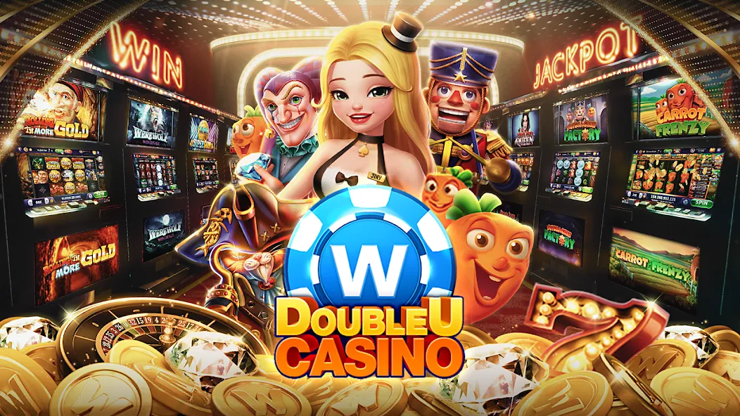 DoubleU Casino™ - Vegas Slots [MOD: безлимитные монеты и бонусы] Screenshot 1