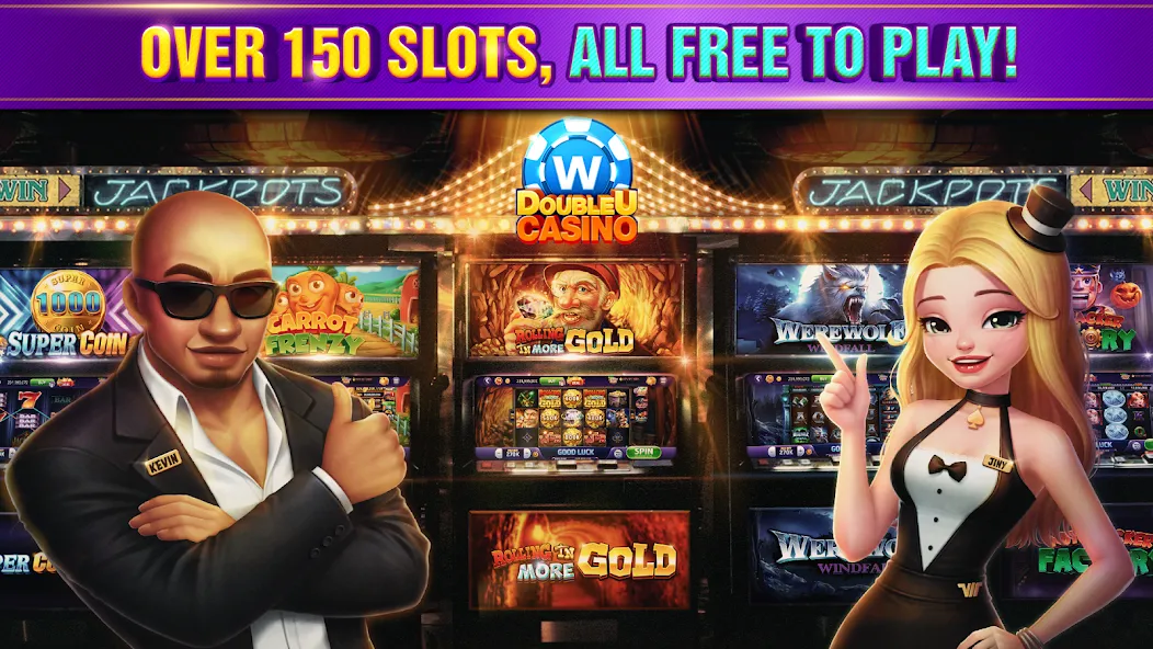 DoubleU Casino™ - Vegas Slots [MOD: безлимитные монеты и бонусы] Screenshot 5
