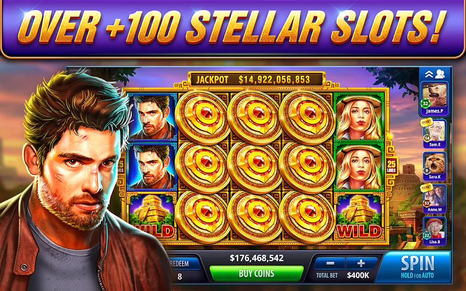 Take 5 Vegas Casino Slot Games [MOD: безлимитные монеты и бонусы] Screenshot 1