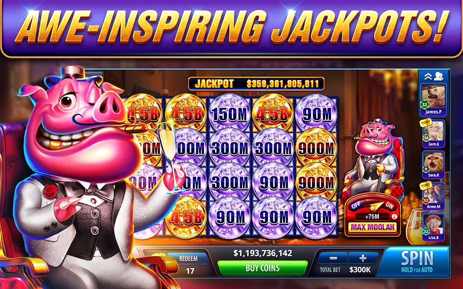Take 5 Vegas Casino Slot Games [MOD: безлимитные монеты и бонусы] Screenshot 3