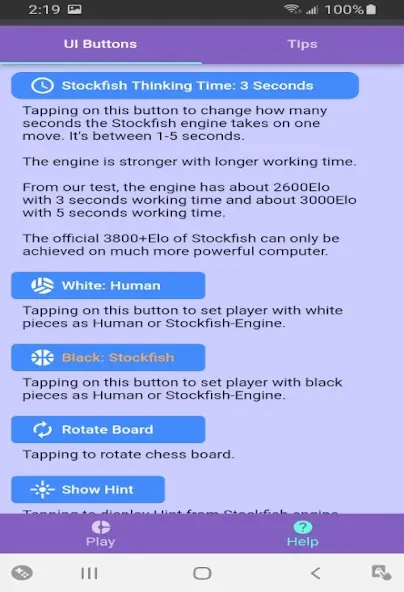 Chess With Stockfish 16 [MOD: усиленный шахматный движок и анализ партий] Screenshot 4