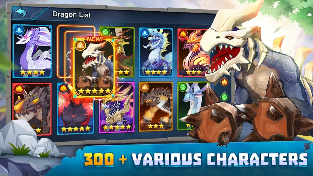 Summon Dragons [MOD: безлимитные ресурсы и мощные драконы] Screenshot 3