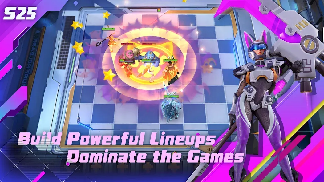 Auto Chess [MOD: безлимитные ресурсы и усиленные герои] Screenshot 3