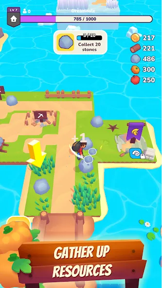 Dreamdale - Fairy Adventure [MOD: безлимитные монеты и ресурсы] Screenshot 3