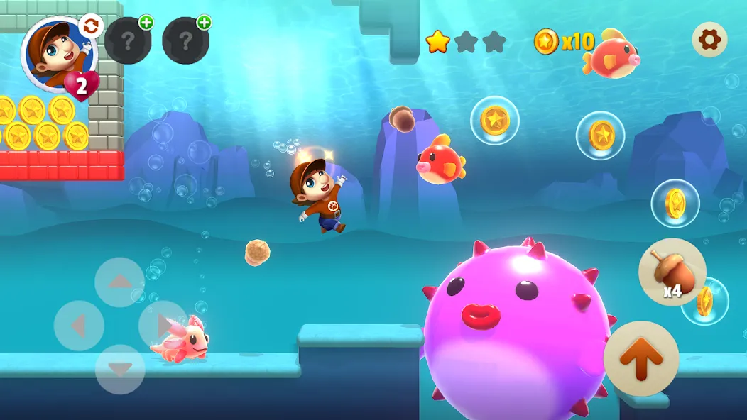 Super Run Adventure: Go Jungle [MOD: безлимитные монеты и все уровни] Screenshot 1