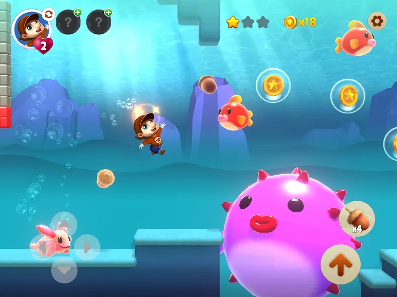 Super Run Adventure: Go Jungle [MOD: безлимитные монеты и все уровни] Screenshot 5