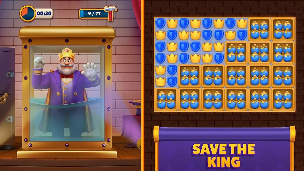Royal Match [MOD: безлимитные жизни и ходы] Screenshot 1