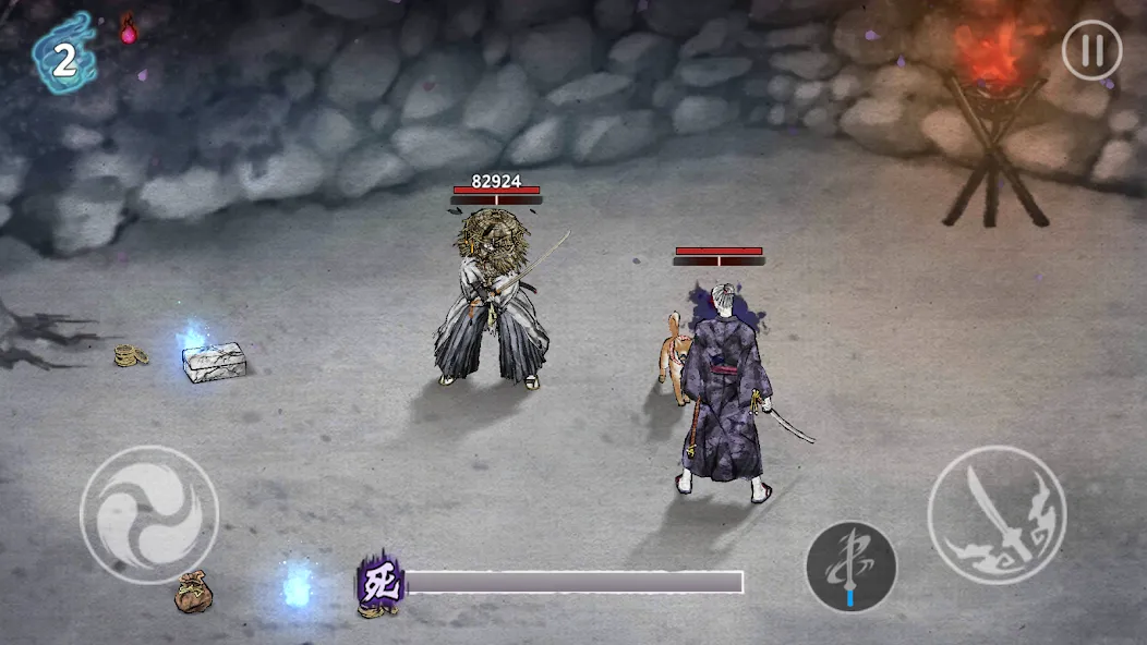 Ronin: The Last Samurai [MOD: бессмертие и безлимитные ресурсы] Screenshot 5