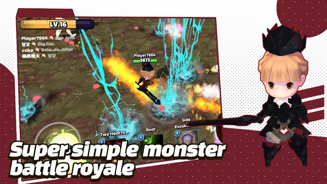 Magical Monster.io : Evolution [MOD: безлимитные ресурсы и быстрая эволюция] Screenshot 1