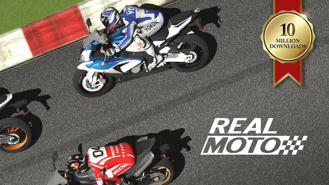 Real Moto [MOD: безлимитные деньги и все мотоциклы] Screenshot 1